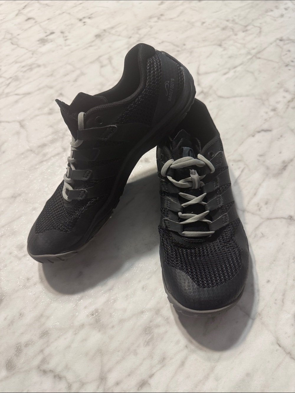 Merrell Women’s Black Athletic Trail Glove 5  Barefoot Shoes Sz 7